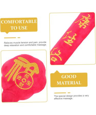 Fomiyes 4-Piece Massage Hammer Set | Body Wellness Tool for Deep Tissue Massage | Long Handle Design for Effective Relief - Buy Online on GoSupps.com