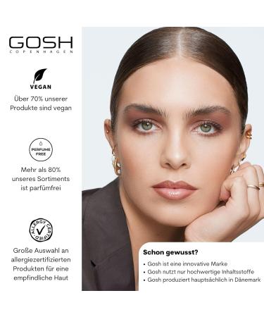 GOSH High Coverage Concealer - Vegan Liquid Concealer for Dark Circles & Blemishes | Sensitive Skin | Long-Lasting | 001 Porcelain 6ml - Buy Online on GoSupps.com