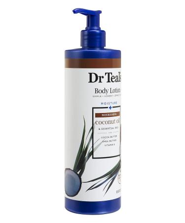Dr Teal's Coconut Oil Body Lotion Gift Set - (2 Pack 18oz Ea.) - Shea & Cocoa Butter Infused - Softens & Moisturizes Skin - Essential Oils for Renewal & Nourishment - Buy Online on GoSupps.com