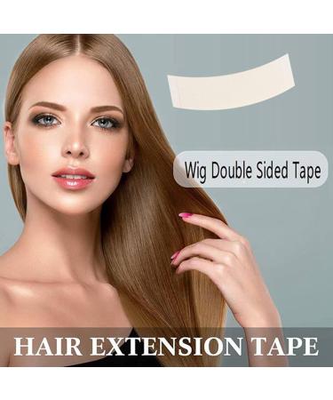 Oikabio 108Pc/Lot Super Fixed Hair System Double-Sided Tape Extended Adhesive Wig Tape for Toupee Lace Wig/Wig Film - Buy Online on GoSupps.com