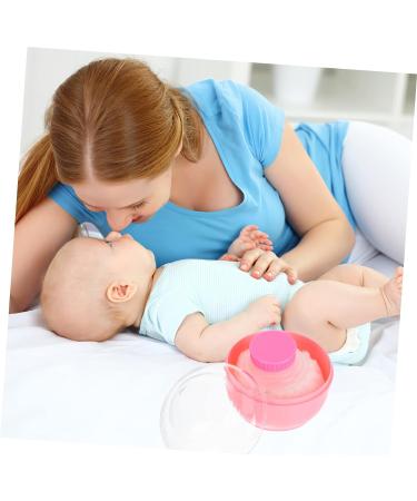 FOMIYES 4 Pcs Travel Baby Powder Puff Box Set - Makeup & Body Powder Container Kit - Buy Online on GoSupps.com