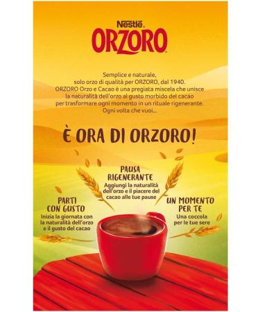 Nestle Orzoro Orzo E Cocoa 3 Pezzi Da 180g - Buy Online on GoSupps.com