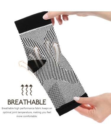 Buy Healvian Elastic Ankle Sleeve - Breathable Ankle Braces & Supports for Ultimate Comfort | International Shipping Available - Buy Online on GoSupps.com