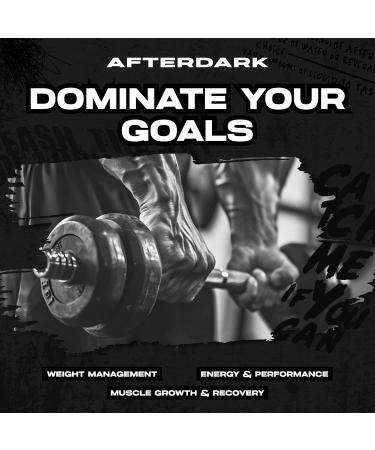 AFTERDARK AfterBites Whey Protein Powder - 25g Protein 4.5g BCAAs No Artificial Colors USA Made 26 Servings Chocolate Chip Cookie - International Shipping Available - Buy Online on GoSupps.com