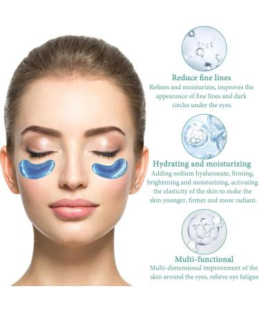 2 Pack Eye Cream Anti Dark Circles And Wrinkles 100ml Jasmine Eye Cream Anti Eye Bags Cream Comes With 2 Eye Pads To Eliminate Bags Under The Eyes And Dark Circles - Buy Online on GoSupps.com