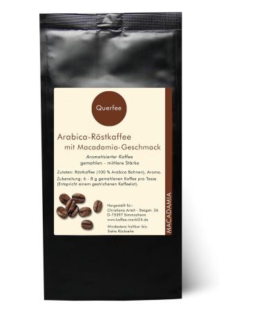 4 x Gourmet Coffee Gift Set - Almond Cinnamon Toffee Chocolate Macadamia - Arabica Ground Coffee - 300g International Shipping - Buy Online on GoSupps.com