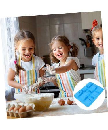 PRETYZOOM Cake Mold Kids Baking Molds Silicone Candy Trays Cake Stencil Pastry Muffin Molds Cookie Stencils Silicone Molds Chocolate Baking Mold Bakeware Paper Cup Silica Gel - Buy Online on GoSupps.com