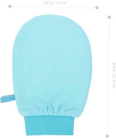 NUSITOU Bath Gloves Exfoliating Loofah Body Scrub Body Scruber Bath Mitt Bath Accessories Exfoliator Loofah Gloves Exfoliating Gloves Body Scrub Body Scrubber Keesa Viscose Soap Portable - Buy Online on GoSupps.com