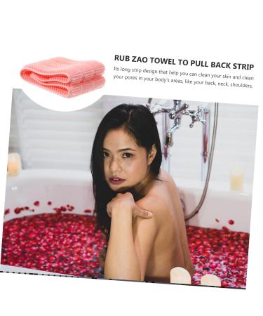 Silicone Bath Towel - Exfoliating Back Scrubber & Shower Strap | International Shipping - Buy Online on GoSupps.com