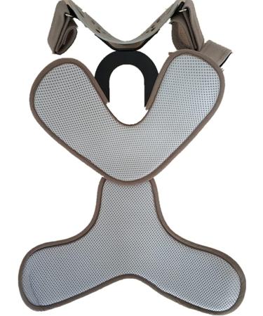 Adjustable Thoracic Full Back Brace - Cervical Neck Support Orthosis for Rehabilitation | Premium Vertebra Protection - Buy Online on GoSupps.com