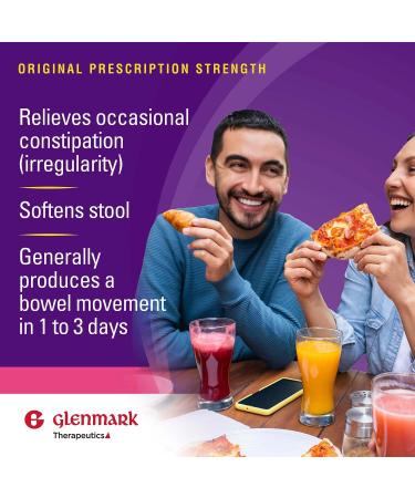 Glenmark Therapeutics Polyethylene Glycol 3350 Powder Osmotic Laxative 45 Daily Doses Softens Stool Relieves Occasional Constipation Powder for Solution 26.9 Ounce - Buy Online on GoSupps.com