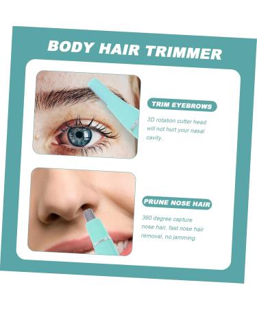 Fomiyes Electric Eyebrow Trimmer & Facial Razor for Men & Women Low Noise Hair Removal Device for Grooming & Care - Buy Online on GoSupps.com