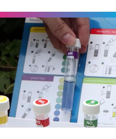 NT Labs Pond Lab Multi-Test Kit (6 Key Parameters - Ammonia Nitrite Nitrate pH General Hardness and Carbonate Hardness) Pond Water Test Kit Accurate Results Up to 200 Tests Combine Liquid Test - Buy Online on GoSupps.com