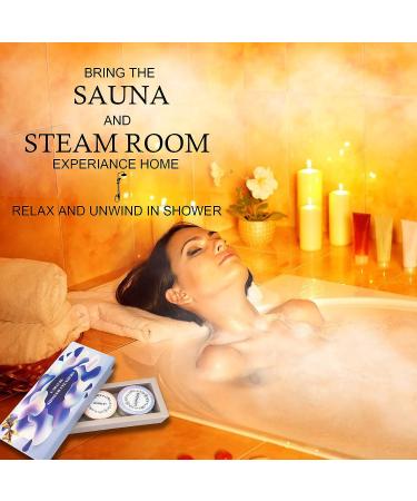 6-Piece Scented Aromatherapy Shower Steamers with Essential Oils | Stress Relief Shower Bomb Melts | Relaxation Gifts for Mom's Birthday - Buy Online on GoSupps.com