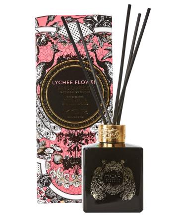 MOR Emporium Classics Lychee Flower Triple-Milled Soap Moisturising with Coca and Shea Butter Leaves Skin Feeling Silky Soft Vitamin E 180g