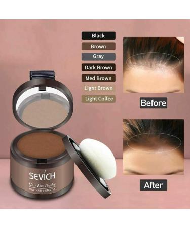 PETSBURG InstantMax Volumizing Cover Up Powder Root Concealer Root Touch Up Hair Loss Concealer to Cover Up Roots (Black) - Buy Online on GoSupps.com