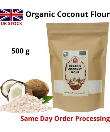 Organic Coconut Flour Premium Quality All Purpose Baking Replacement for wheat flour - Buy Online on GoSupps.com