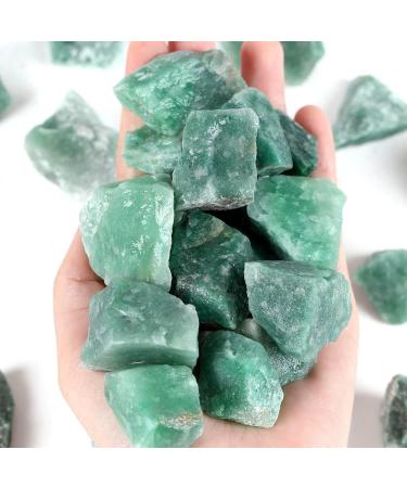 Green Aventurine Crystals 0.45lb Natural Raw Stones - Bulk Healing Gemstones for Reiki, Tumbling, Cabbing - XIANNVXI - Buy Online on GoSupps.com