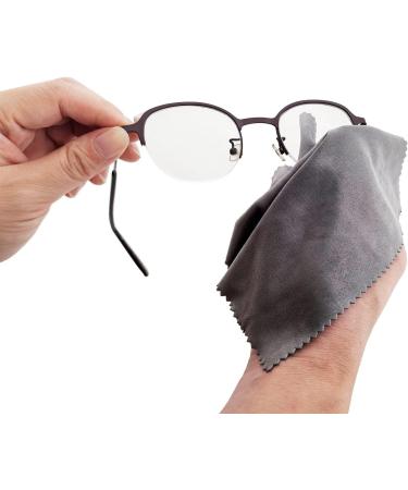 Microfiber Cleaning Cloths for Electronics - Perfect for Lenses Glasses Screens & More | 30 Pack - Ultra Soft & Streak-Free - Buy Online on GoSupps.com