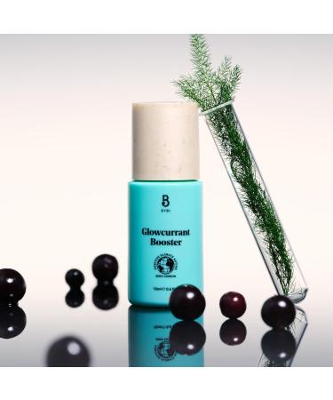 BYBI Beauty Glowcurrant Booster Face Oil - Brightening & Smoothing Vegan Facial Oil with Blackcurrant Seed Oil & White Willow Bark - Nourishing & Firming - Improve Skin Elasticity - 15ml Glowcurrant Booster (15ml) - Buy Online on GoSupps.com