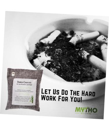 HOMSFOU 2 Pcs Bamboo Charcoal Bags - Natural Deodorizer & Odor Remover for Fresh Air | Eco-Friendly Air Freshener - International Shipping Available - Buy Online on GoSupps.com