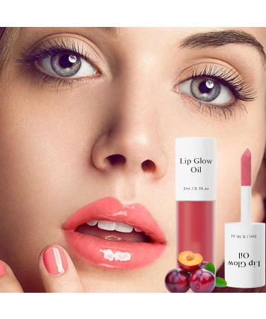  Dubbulon Women's Lip Oil Nourishing and Moisturizing Tinted Lip Treatment Face Makeup for Seasons Parties Events Weddings Evenings and Travel - Buy Online on GoSupps.com