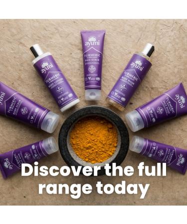 Ayumi Turmeric & Bergamot Body Scrub | Vegan Cruelty-Free 2 x 200ml - International Shipping Available - Buy Online on GoSupps.com
