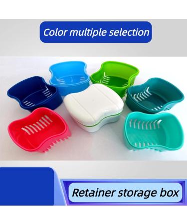 European Dental Retainer Box - Durable Denture Storage Solution in Fruit Green | International Shipping Available - Buy Online on GoSupps.com