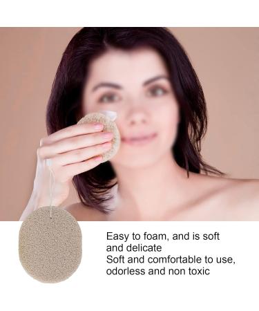 Face Cleansing Sponge Reusable Safe Exfoliating Portable Facial Sponge Comfortable for Cleansing for Exfoliating for Removing Makeup - Buy Online on GoSupps.com