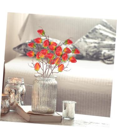 ABOOFAN 2pcs Strawberry Cuttings Bed Room Decor Decoration for Bedroom Artificial Fruit Decoration Holiday Function Decoration Home Decor Plant Decor Simulation Strawberry Picks Household - Buy Online on GoSupps.com