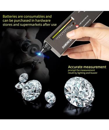 Diamond Tester Pen - High Accuracy Professional Jeweler Tool for Novice and Expert - Portable Thermal Conductivity Meter - Matte Black - Buy Online on GoSupps.com