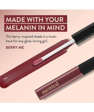 Mented Cosmetics Berry Me Lip Gloss - Vegan, Paraben-Free, Cruelty-Free | Long Lasting Moisturizing Gloss Topper - Buy Online on GoSupps.com