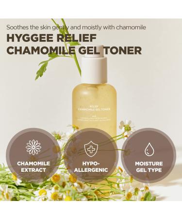 Relief Chamomile Gel Toner - Soothing & Cooling Moisturizer for Sensitive Skin | Hypoallergenic Refreshing Formula - 6.76 fl. oz - Buy Online on GoSupps.com