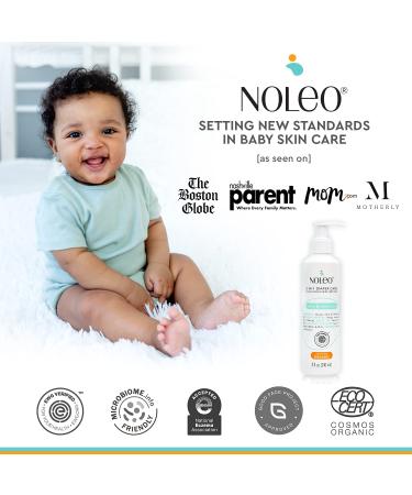 Organic Diaper Care 8oz - EWG Verified Baby Cleanser & Lotion - Unscented 3-in-1 Diaper Care - Buy Online on GoSupps.com