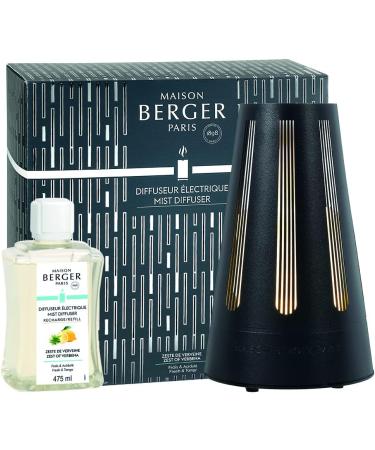 MAISON BERGER Paris Amphora Electric Diffuser & Refill - 475ml Satin Black - International Shipping Available - Buy Online on GoSupps.com