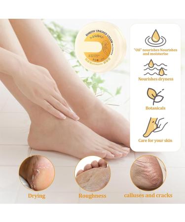 FCXQG 3 Pcs Foot Cream Very Dry and Damaged Foot Cream Hand and Foot Care Moisturizing Cream for Winter Feet Soothing Foot Cream - Buy Online on GoSupps.com