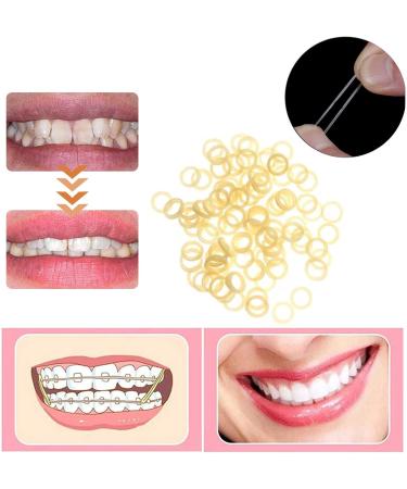Jaw-Friendly Elastic Rubber Bands & Placemakers for Braces - 500 Tooth Rubber-Pull Tapes 5 Pieces (3/16 inches Rabbits) | International Shipping - Buy Online on GoSupps.com