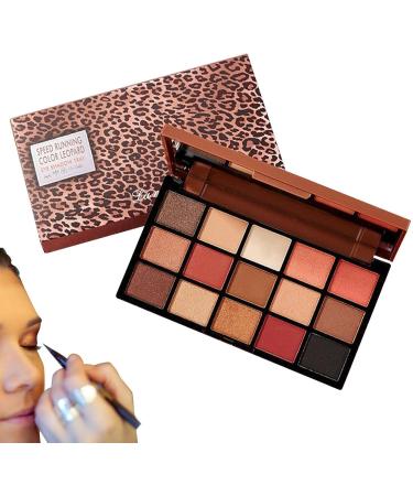 5 Eyeshadow Palette Long Lasting Blendable Warm Eye Shadows Makeup Kit Highly Pigmented Neutral Shades Rich Colors with Velvety Texture for 5 Pcs 3 - Buy Online on GoSupps.com