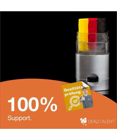 TK Group Timo Klingler Schminkstift - Black Red Yellow (Gold) - Perfect Decoration & Party Supplies for UEFA Euro 2024 Football Fans - Buy Online on GoSupps.com
