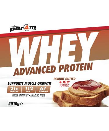  per4m Per4m Whey Protein 2kg Peanut Butter & Jelly - Buy Online on GoSupps.com