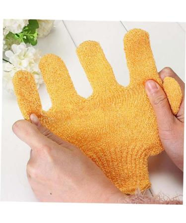 Beaupretty Five Fingers Shower exfoliating take Bath Exfoliating Gloves - Buy Online on GoSupps.com