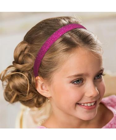 Doboi 15 Colors Sparkle Toddler Headbands - Glitter Thin Head Bands for Girls - No Slip Fashion Hairbands - Buy Online on GoSupps.com