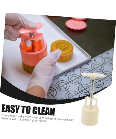 COHEALI 4 Sets DIY Molds for Moon Cake Baking Tools Stamp Moon Cake Machine Hand Pressure - Buy Online on GoSupps.com