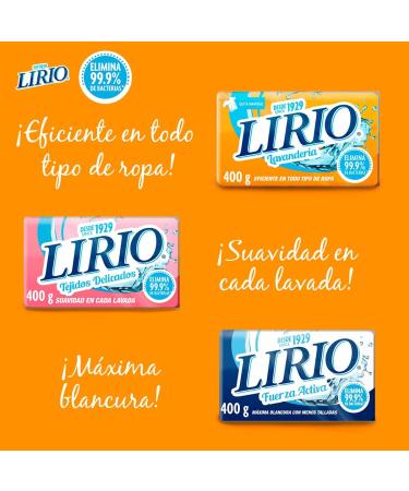 Buy Lirio White Laundry Soap 14.1 oz | Eco-Friendly & Effective | International Shipping - Buy Online on GoSupps.com