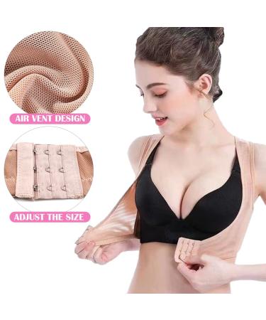 FERCAISH Hunched Corrector Belt - Adjustable Posture Support for Humpback & Upper Back - XX-Large Breast Support Back Brace - Buy Online on GoSupps.com