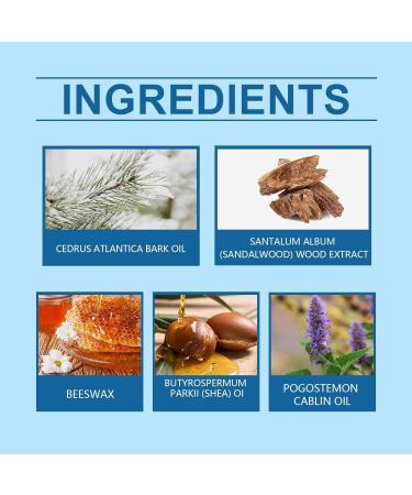 Men's Fresh Solid Perfume Luxury Unisex Perfumes Portable Perfume Long Lasting Fragrance Ideal Men Perfumes for Special Occasions & Daily Elegance Valentines Day Gifts 0.96 Ounce (Pack of 1) Blue - Buy Online on GoSupps.com