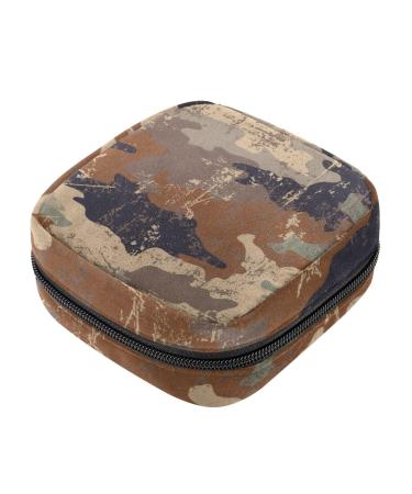 Camouflage Pattern Sanitary Napkin Storage Bag Feminine Product Pouches Portable Period Kit Bag Menstruation First Period Bag for Women Teen Girls Ladies Menstrual Cup Pouch Tampon Bags Color 5