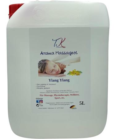 Huile de massage aromatique pour massage physioth rapie bien- tre et bien plus encore qualit m dicinale (1l Ylang Ylang) - Buy Online on GoSupps.com