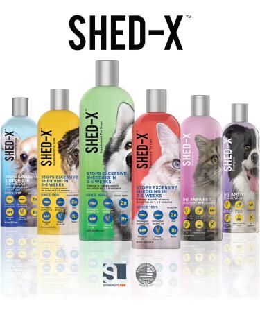 Shed-X Liquid Daily Supplement for Cats 8 oz - 100% Natural Formula for Excessive Shedding - Essential Fatty Acids, Vitamins, and Minerals - Buy Online on GoSupps.com