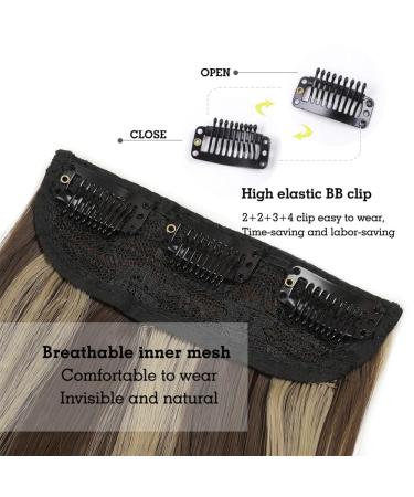 YDDM Hair Extensions - 24-Inch Wavy Clip-in Extensions for Women | Affordable Synthetic Hair | Full Head Coverage | P8D/22# - Buy Online on GoSupps.com